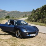 My roadster in Corsica