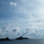 Les îles Sanguinaires au mois de septembre