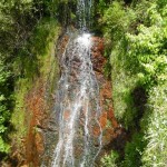 Une petite cascade au coeur du haut village de Cuttoli.
