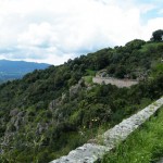 La route entre Église de Cuttoli-Corticchiati et Peri