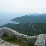 Vue sur l'ouest du Cap Corse.