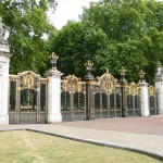 Les grilles de Buckingham Palace