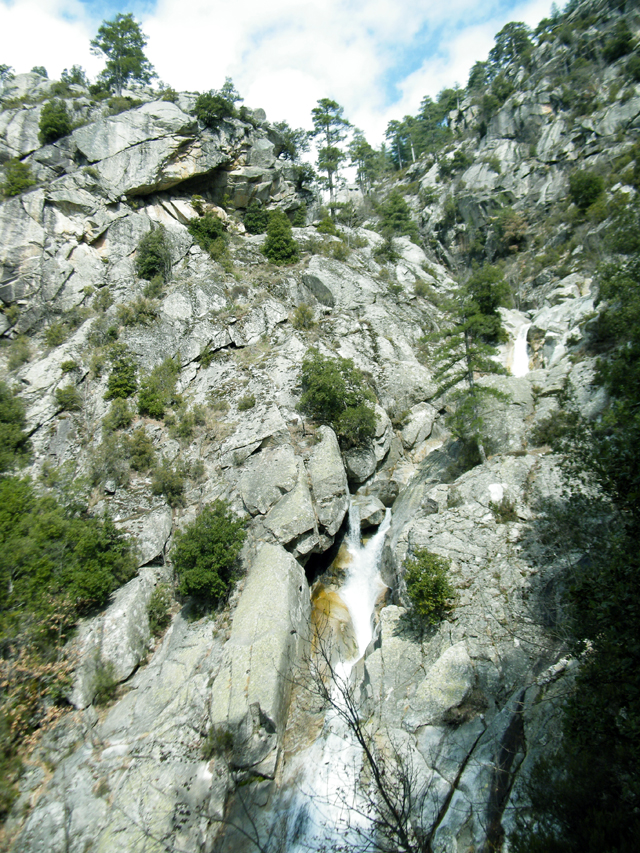 Au dessus de la cascade d'Ortola