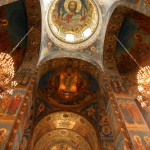 Pas de peintures dans les églises mais des mosaïques pour résister aux variations de température et au froid.