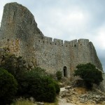 Le donjon du château de Peyrepertuse