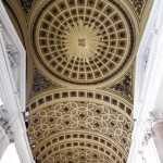 Plafond à l'entrée de la basilique