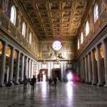 L'intérieur de la basilique Santa Maria Maggiore