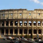 Premier passage devant le Colisée