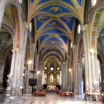 détails de l'intérieur de Santa Maria sopra Minerva