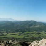 Panorama au sommet de la cima Forca