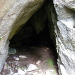L'intérieur de la grotte