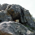 Les rochers au sommet