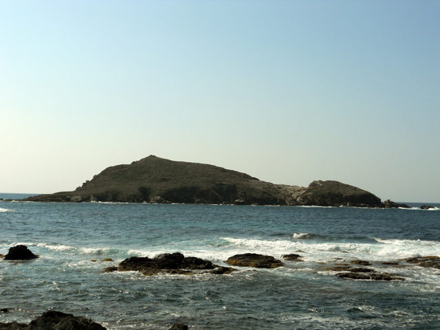 Vue sur l'îlot de Capense
