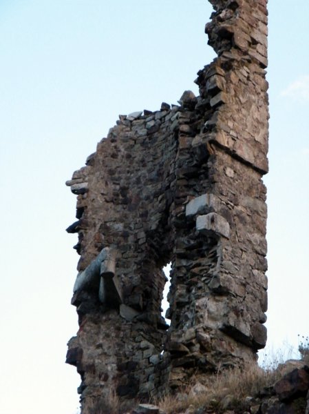 Une tour en ruine