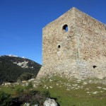 La tour et le village de Prato-di-Giovellina