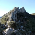 Le site d'escalade de Caporalinu