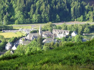 Le village de Laveissière
