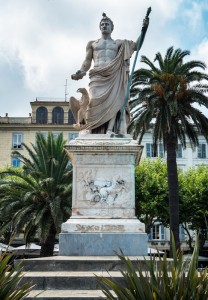 Statue de Napoléon à Bastia