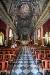 Dans l'Oratoire saint Roch à Bastia