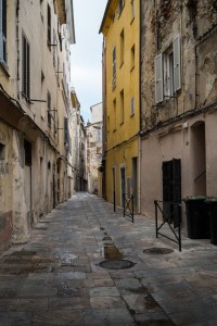 Rue saint Jean à Bastia
