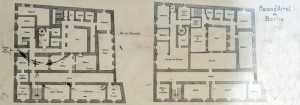 Plan du couvent Sainte Claire