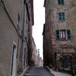 Dans une ruelle de Penta di Casinca