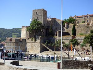 Vue sur le château de Collioure