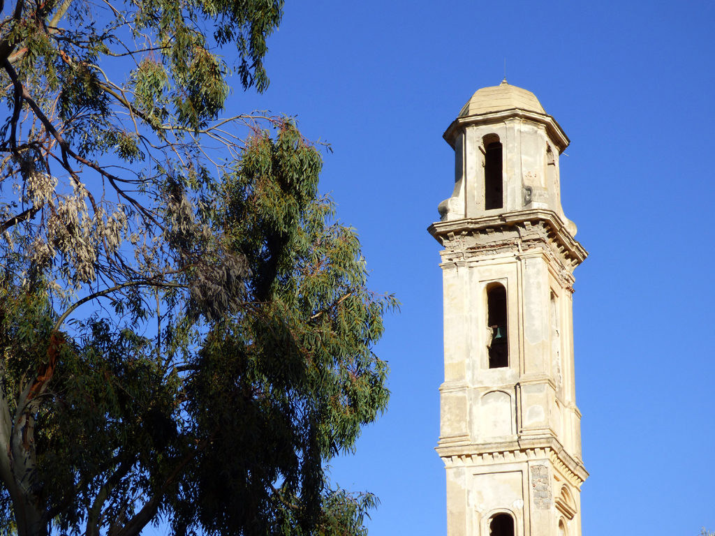 Le clocher du couvent de Pigna
